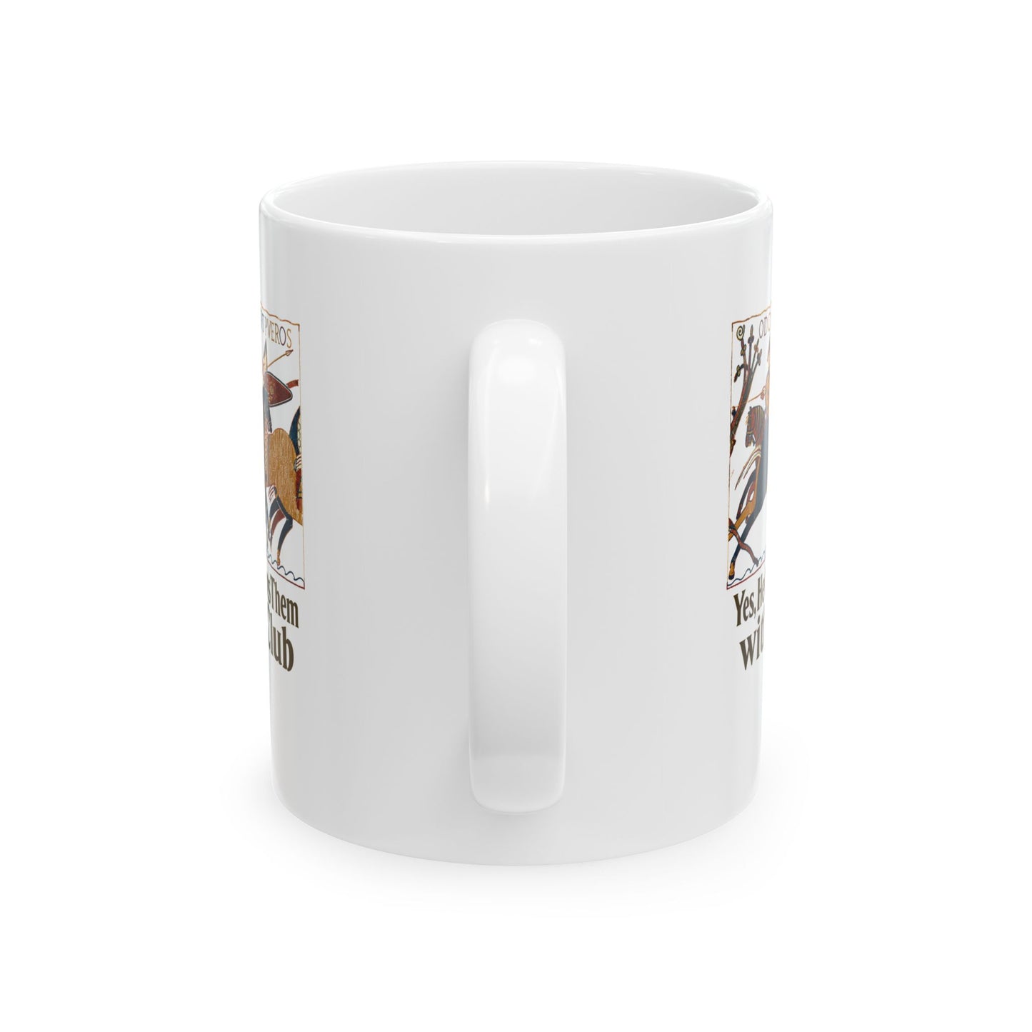 Odo Comforts Them With Club Tapestry Ceramic Mug, (11oz, 15oz)
