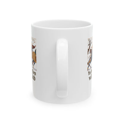 Odo Comforts Them With Club Tapestry Ceramic Mug, (11oz, 15oz)