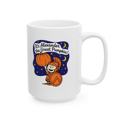 It's Alexander the Great Pumpkin! Ceramic Mug, (11oz, 15oz)
