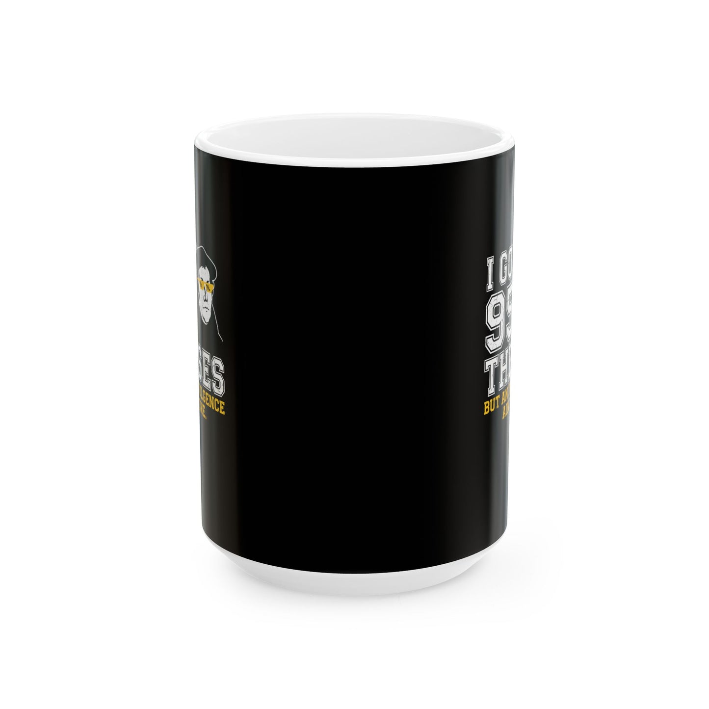 Martin Luther 95 Theses Ceramic Mug, (11oz, 15oz)
