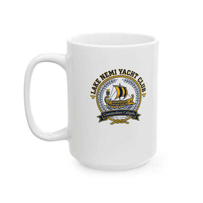 Caligula Pleasure Barge Yacht Club Ceramic Mug, (11oz, 15oz)