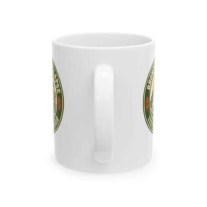 Badge Style Bronze Age Collapse Survivor Ceramic Mug, (11oz, 15oz)