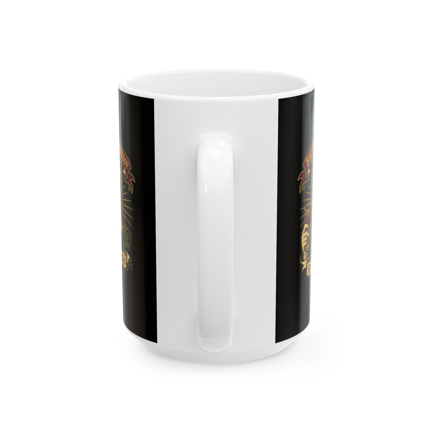 Bacchus is Homeboy In Vino Veritas Ceramic Mug, (11oz, 15oz)