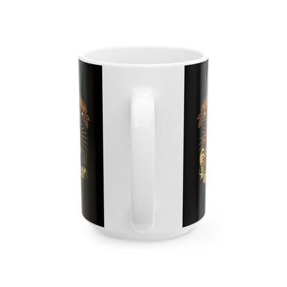 Bacchus is Homeboy In Vino Veritas Ceramic Mug, (11oz, 15oz)