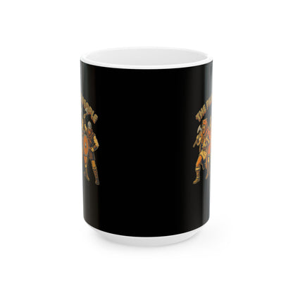 70's The Pillage People Vikings Ceramic Mug, (11oz, 15oz)