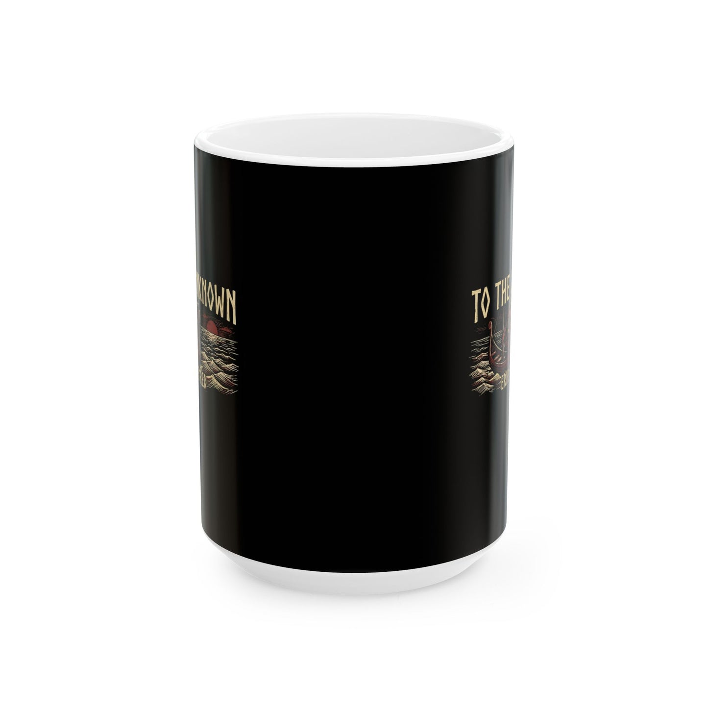 Erik the Red Into the Unknown Ceramic Mug, (11oz, 15oz)