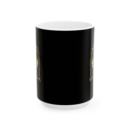 NESCIO QUID FACIAM STATUE Ceramic Mug, (11oz, 15oz)