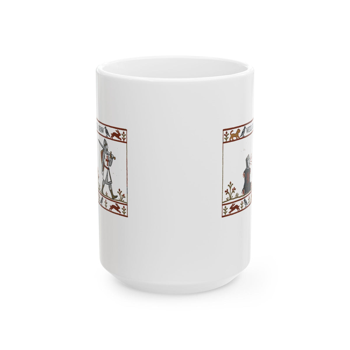 Black Knight Holy Grail Quote Ceramic Mug, (11oz, 15oz)