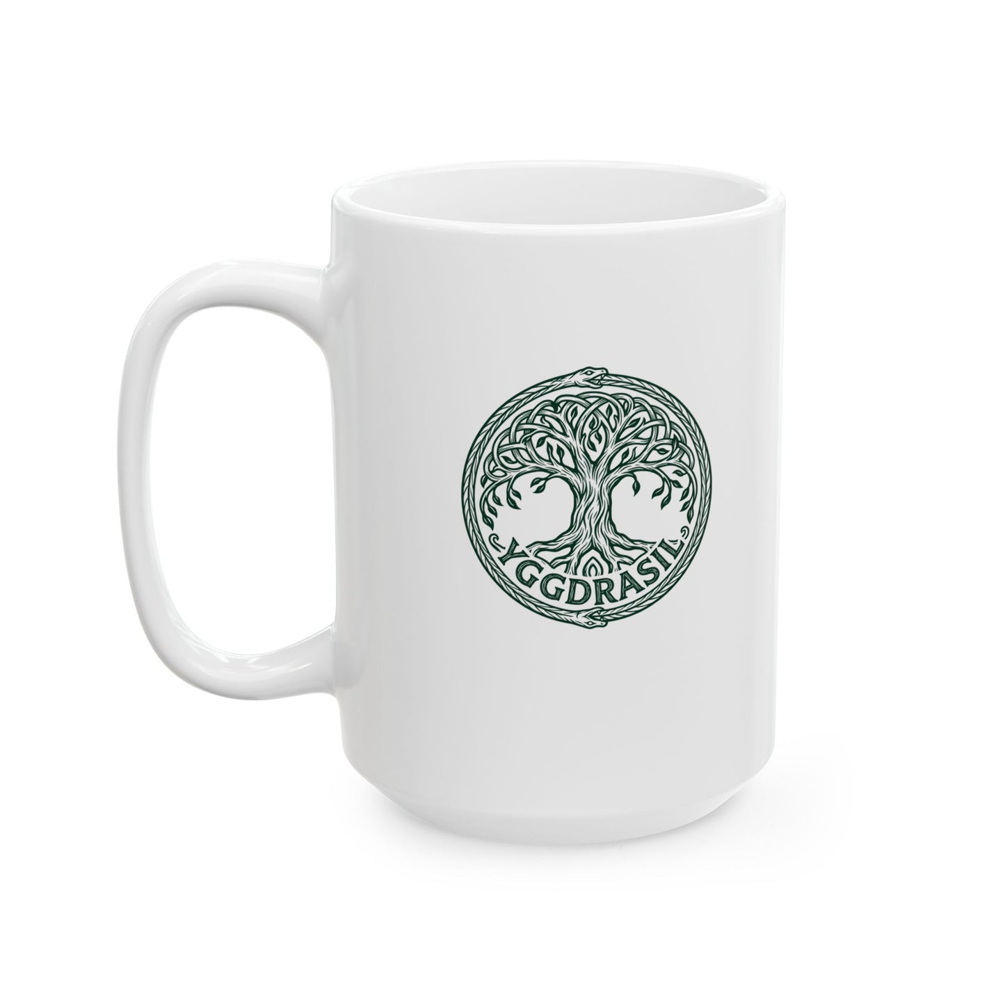 Yggdrasil Ceramic Mug, (11oz, 15oz)
