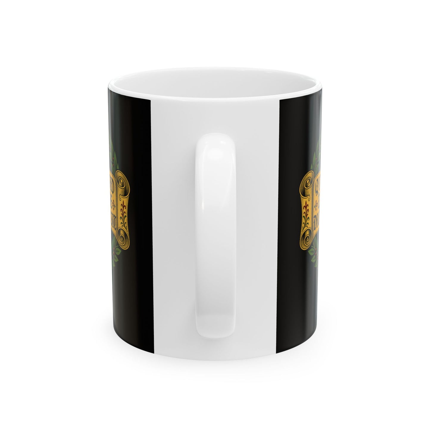 QuidQuid Latine Dictum Sit Sounds Good Latin Ceramic Mug, (11oz, 15oz)