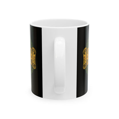 QuidQuid Latine Dictum Sit Sounds Good Latin Ceramic Mug, (11oz, 15oz)
