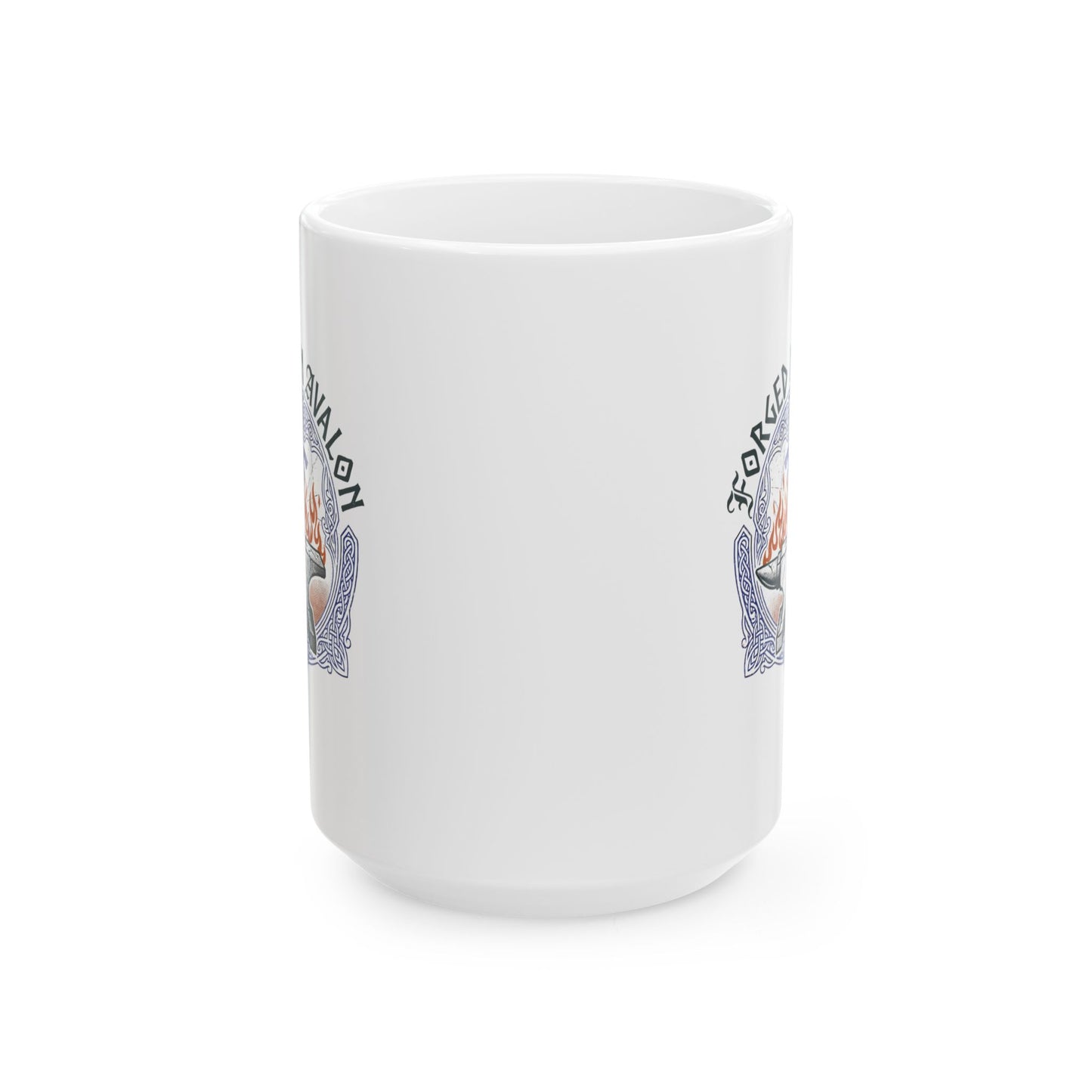 Excalibur Forged in Avalon Ceramic Mug, (11oz, 15oz)