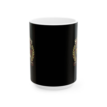 Scipio's Sea Salt Ceramic Mug, (11oz, 15oz)
