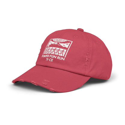 Pompeii Fun Run Mosaic Unisex Distressed Cap