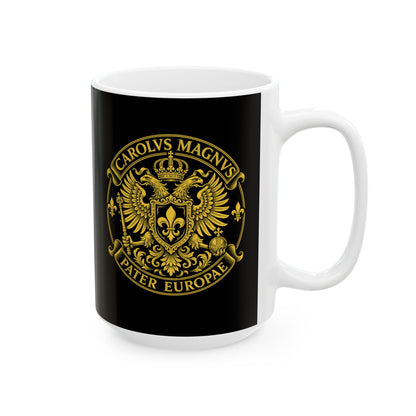 Charlemagne Father of Europe Ceramic Mug, (11oz, 15oz)