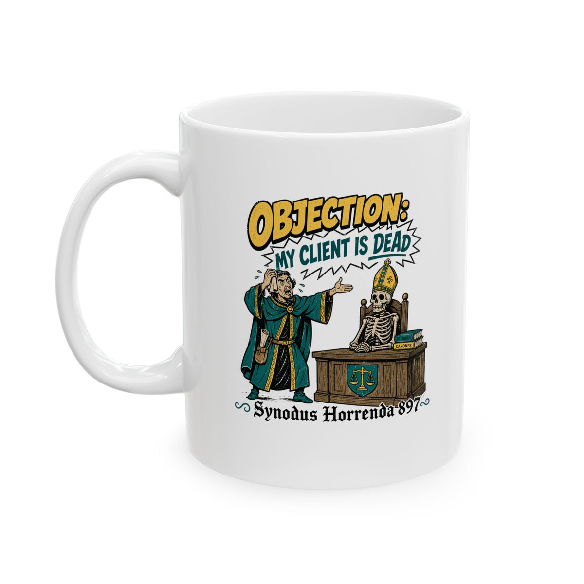 Synodus Horrenda Cadaver Synod Ceramic Mug, (11oz, 15oz)