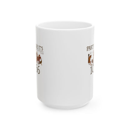 Party Like 1066 Bayeux Tapestry Ceramic Mug, (11oz, 15oz)