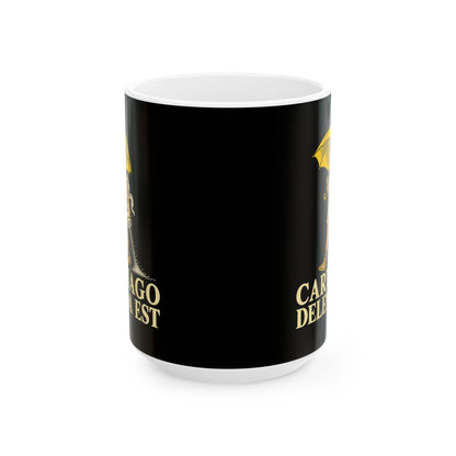 Carthago Delenda Est Salt Girl Lithograph Ceramic Mug, (11oz, 15oz)