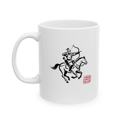 Mongol Horde in Mongolian Ceramic Mug, (11oz, 15oz)