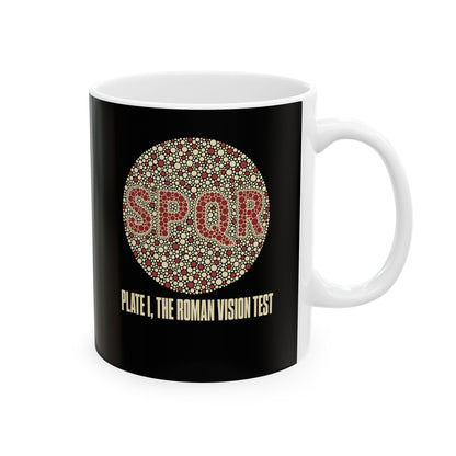 Roman Vision Test Ceramic Mug, (11oz, 15oz)