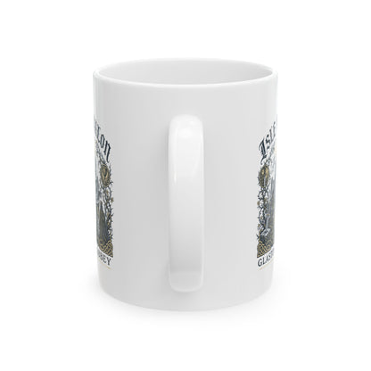 Glastonbury Abbey Isle of Avalon Ceramic Mug, (11oz, 15oz)