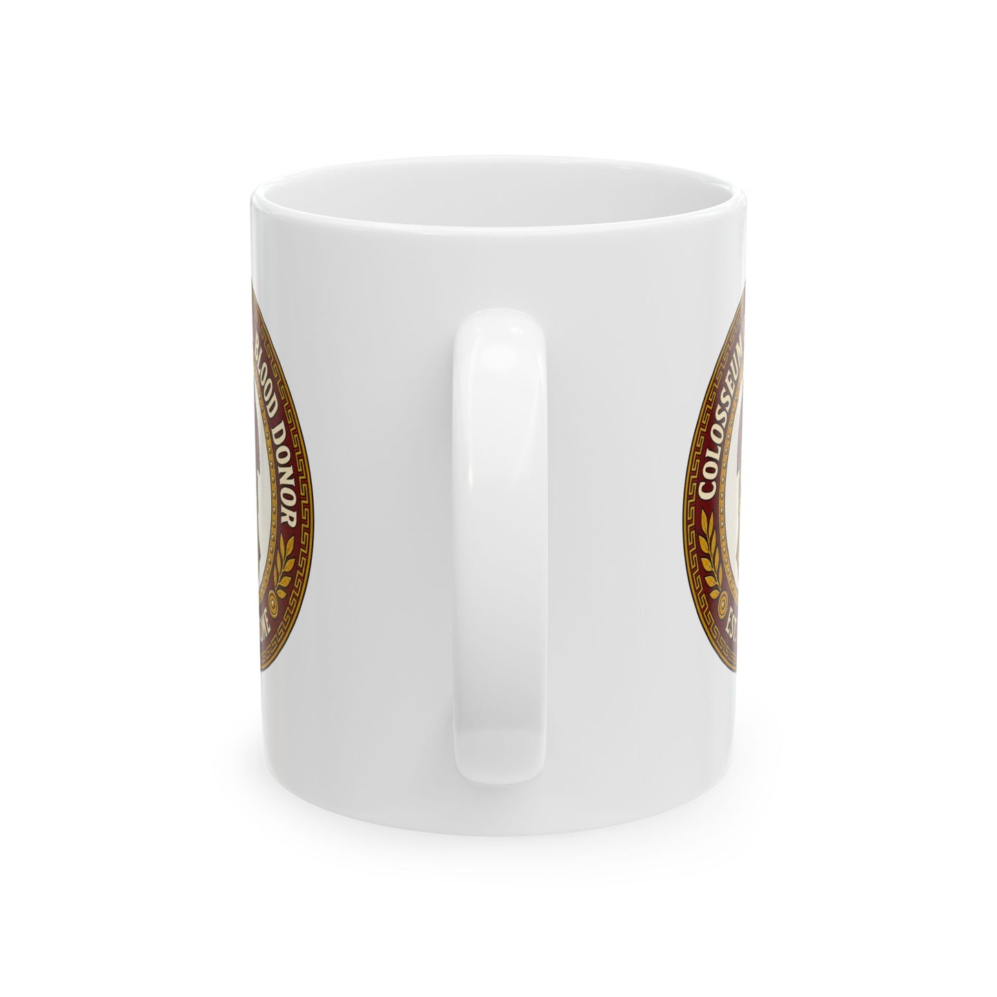Colosseum Official Blood Donor Ceramic Mug, (11oz, 15oz)