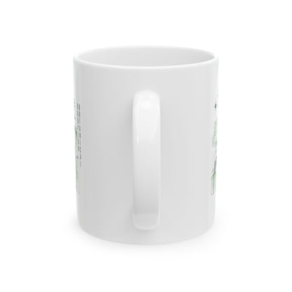 The Hanging Gardens of Babylon Ceramic Mug, (11oz, 15oz)