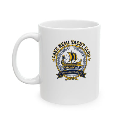 Caligula Pleasure Barge Yacht Club Ceramic Mug, (11oz, 15oz)