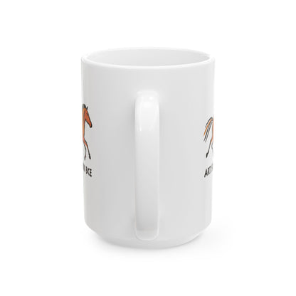Lascaux Horse Art Since 15000 BCE Ceramic Mug, (11oz, 15oz)