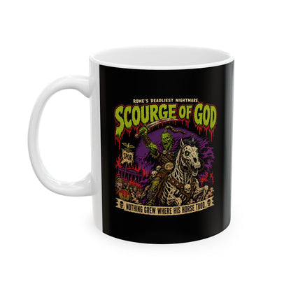 Psychobilly Attila the Hun Ceramic Mug, (11oz, 15oz)