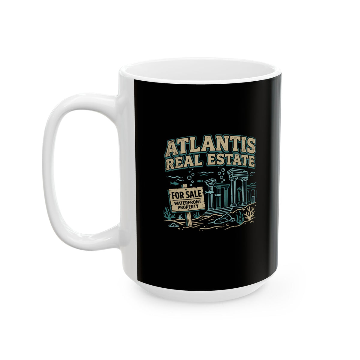 Atlantis Real Estate Agency Ceramic Mug, (11oz, 15oz)