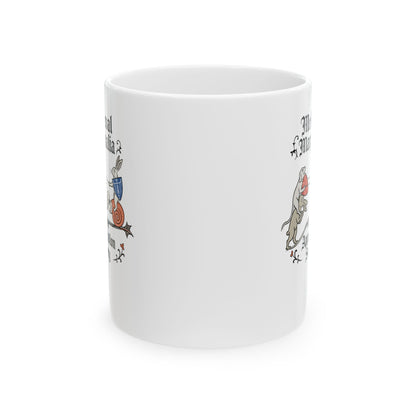 Medieval Marginalia Appreciation Society Battle Ceramic Mug, (11oz, 15oz)