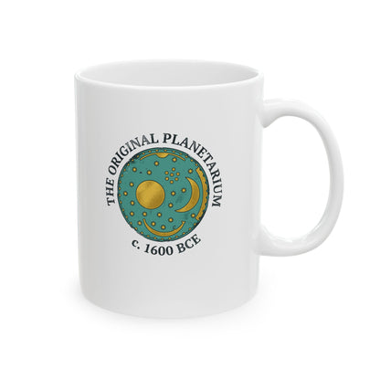 Nebra Sky Disc Original Planetarium Ceramic Mug, (11oz, 15oz)