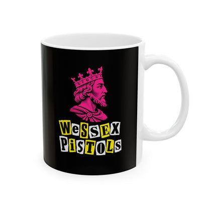 Wessex Pistols Punk Ransom Ceramic Mug, (11oz, 15oz)
