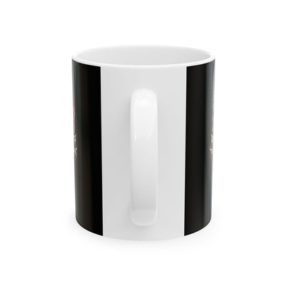 Heavy Metal Adam Smith Invisible Hand Tour Ceramic Mug, (11oz, 15oz)
