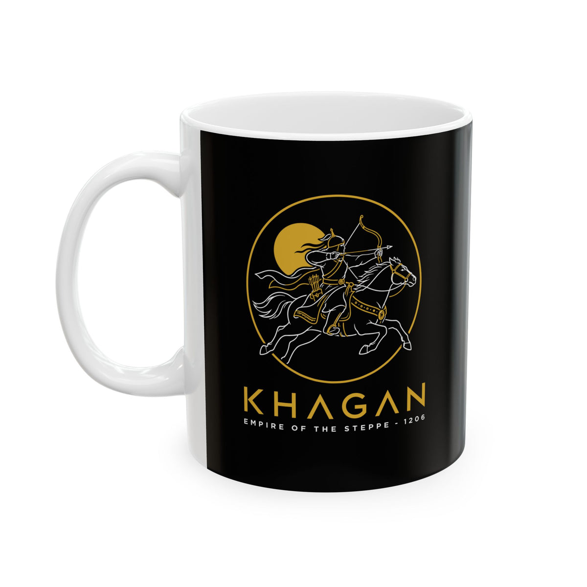Khagan Empire of the Steppe Ceramic Mug, (11oz, 15oz)