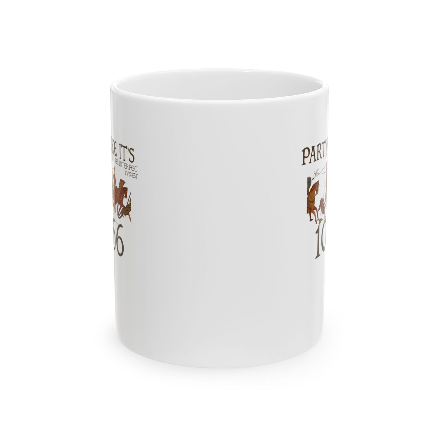 Party Like 1066 Bayeux Tapestry Ceramic Mug, (11oz, 15oz)