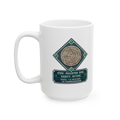 Phaistos Disc Ceramic Mug, (11oz, 15oz)