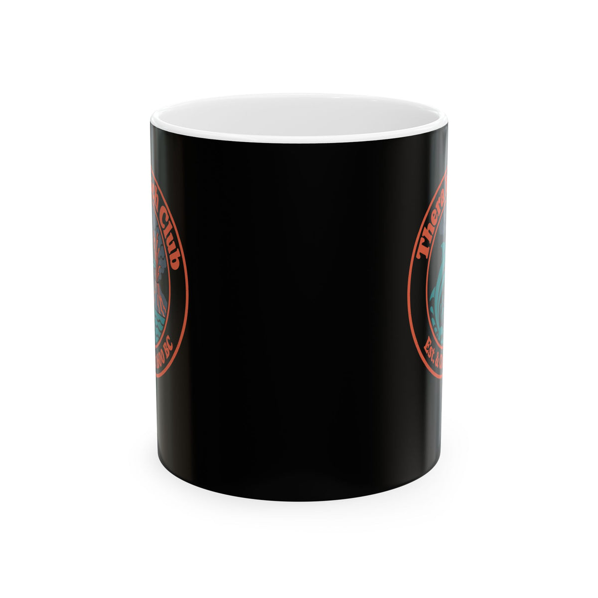 Thera Beach Club  Ceramic Mug, (11oz, 15oz)