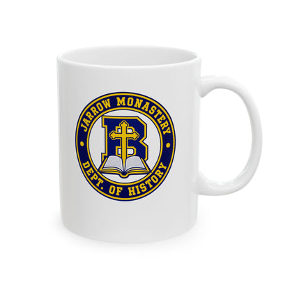 Jarrow Monastery Dept of History Ceramic Mug, (11oz, 15oz)