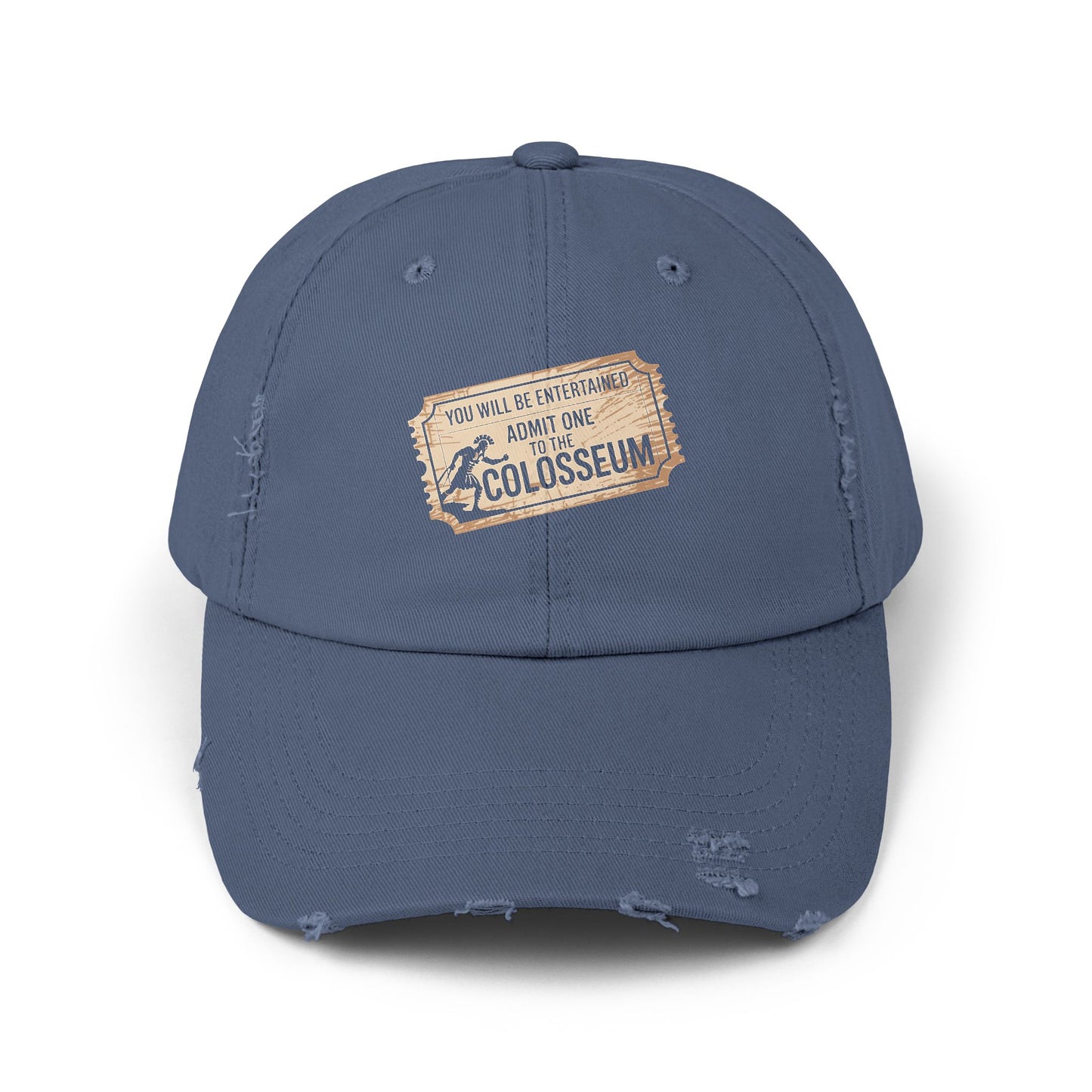Colosseum Ticket Unisex Distressed Cap
