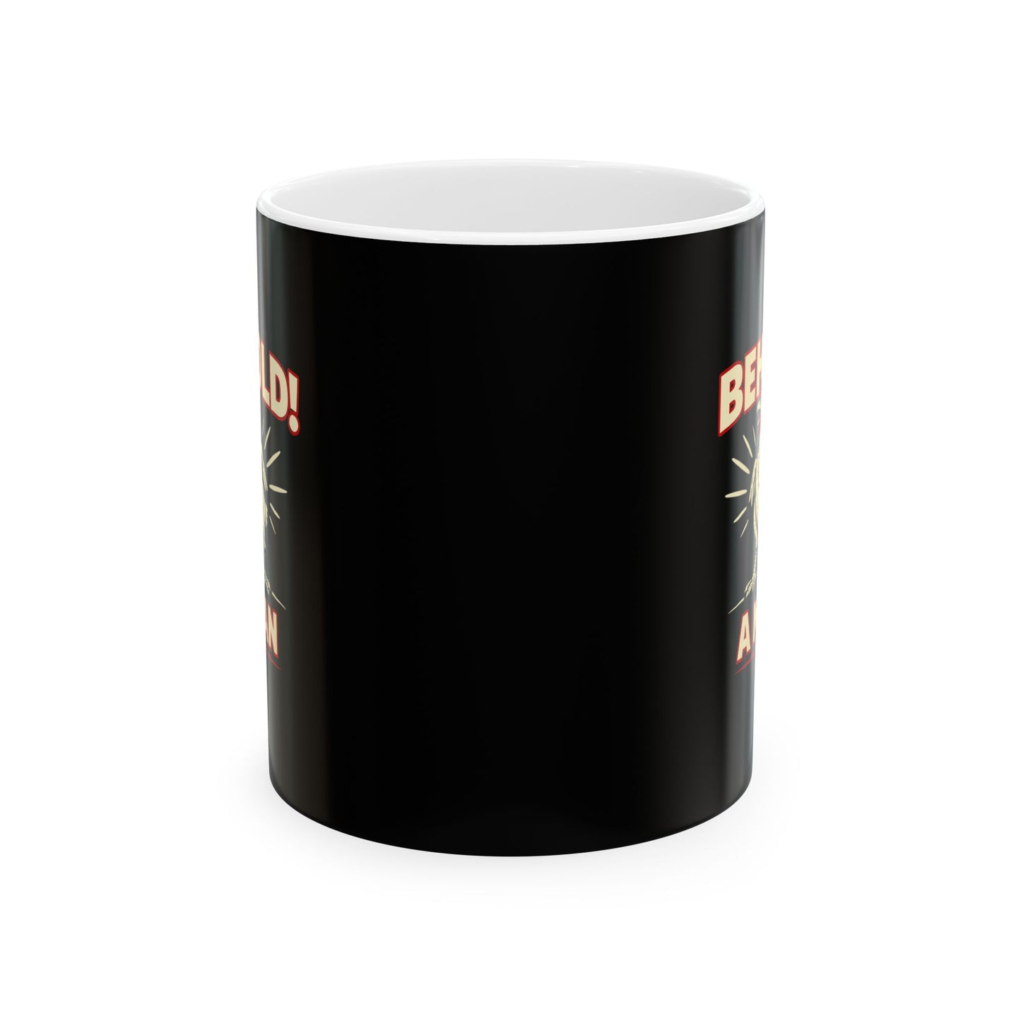 Diogenes of Sinope Behold a Man Quote Ceramic Mug, (11oz, 15oz)