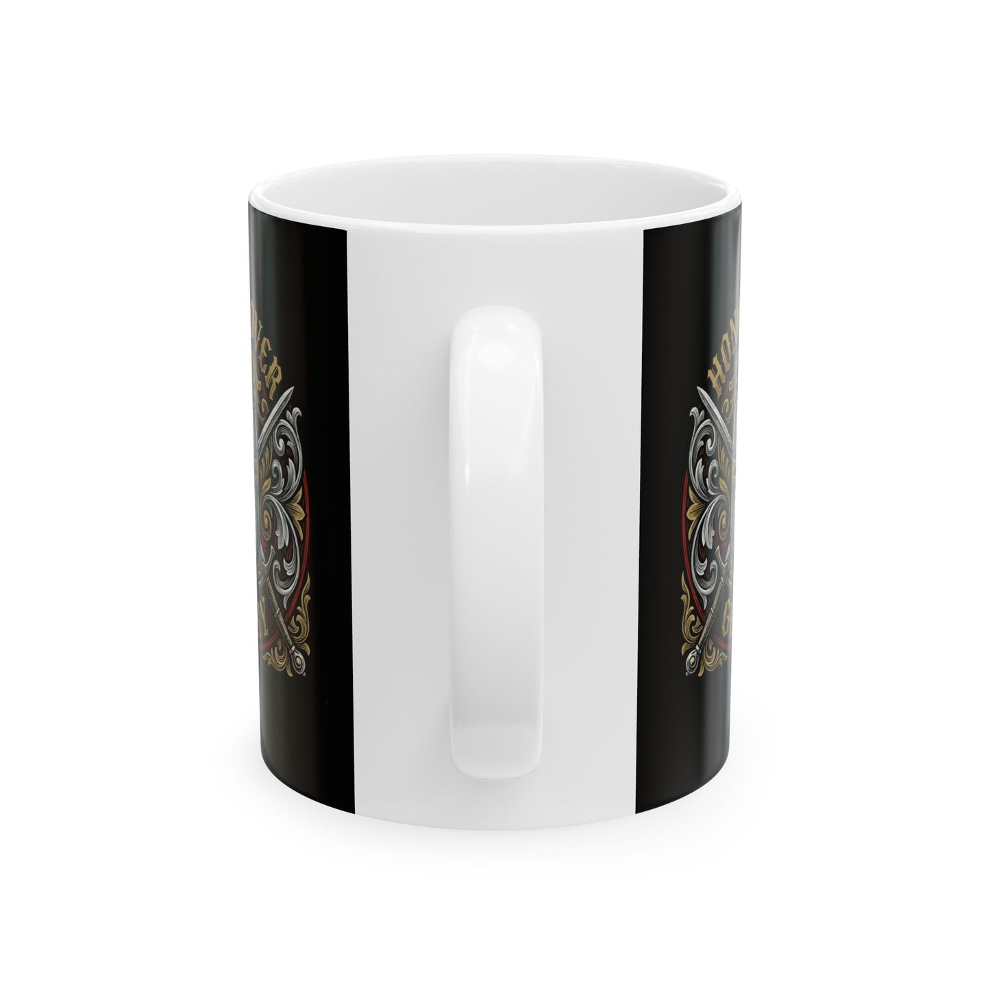 Honor Over Glory Knight Ceramic Mug, (11oz, 15oz)