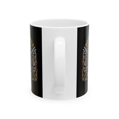 Honor Over Glory Knight Ceramic Mug, (11oz, 15oz)