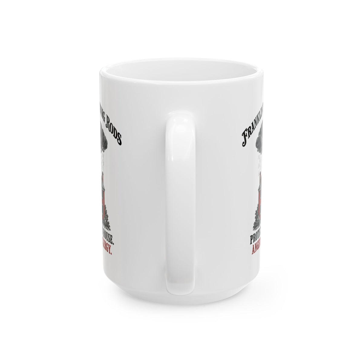 Franklin's Lightning Rods Ceramic Mug, (11oz, 15oz)