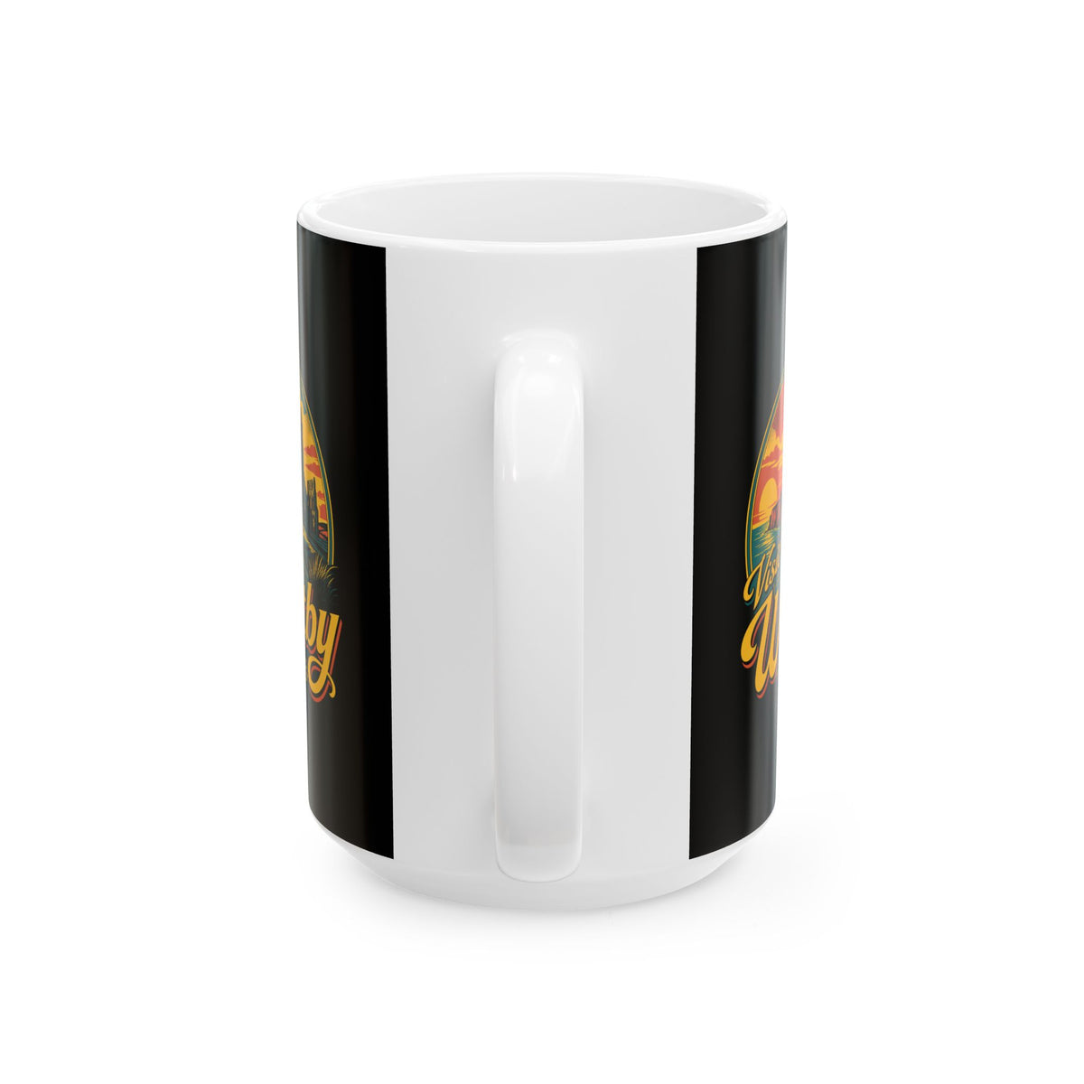 Visit Whitby Abbey Ceramic Mug, (11oz, 15oz)