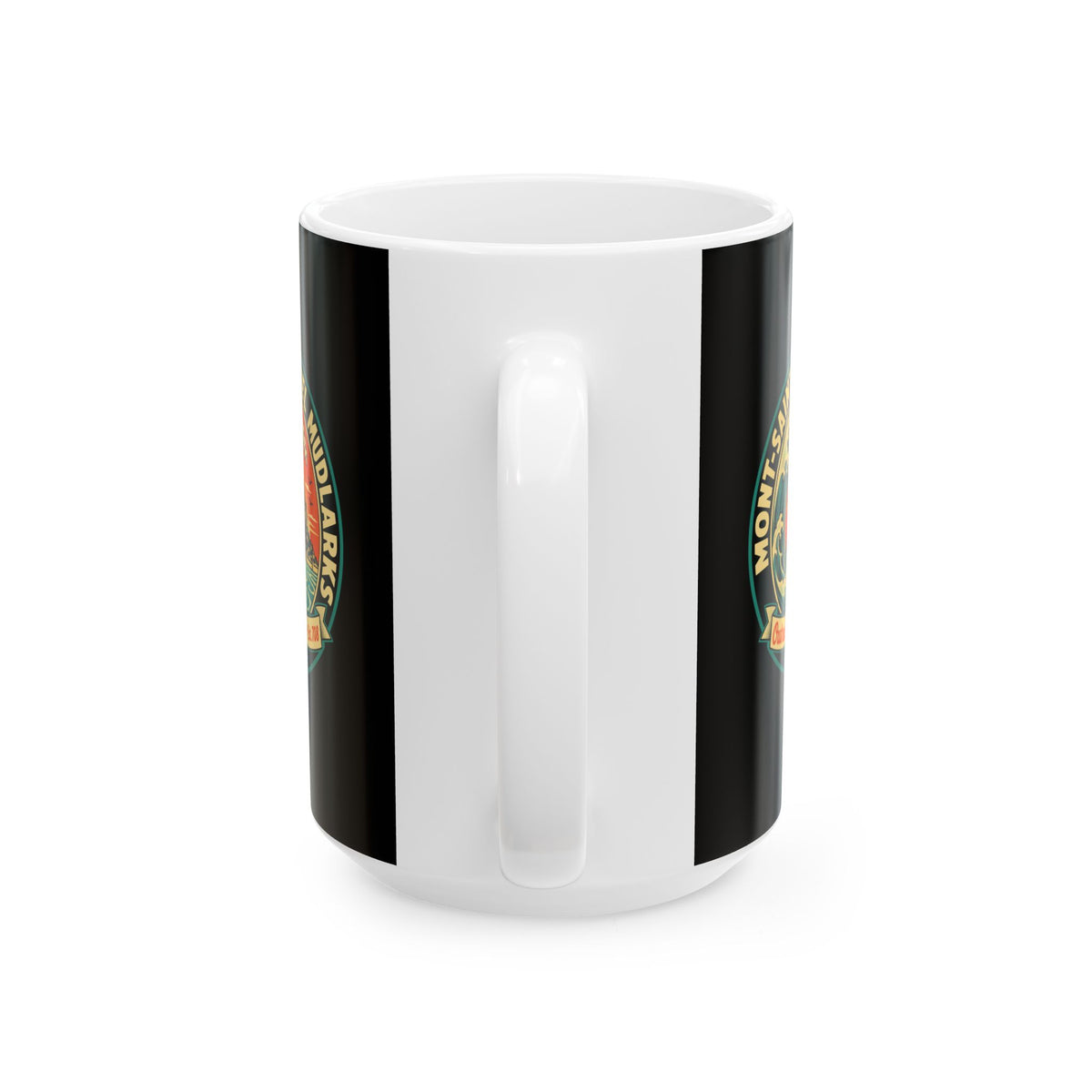 Mont Saint Michel Mudlarks Ceramic Mug, (11oz, 15oz)
