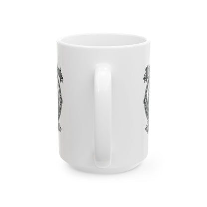 Unrepentant Heretic Woman Ceramic Mug, (11oz, 15oz)
