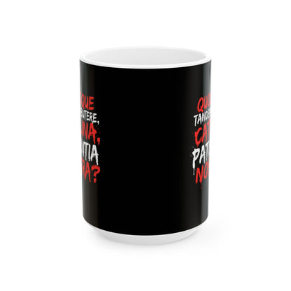 Cicero First Speech Against Catiline Conspiracy Ceramic Mug, (11oz, 15oz)
