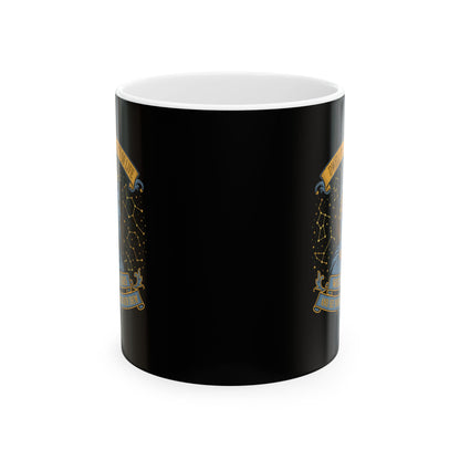 Aurelius Quote Running with the Stars Ceramic Mug, (11oz, 15oz)